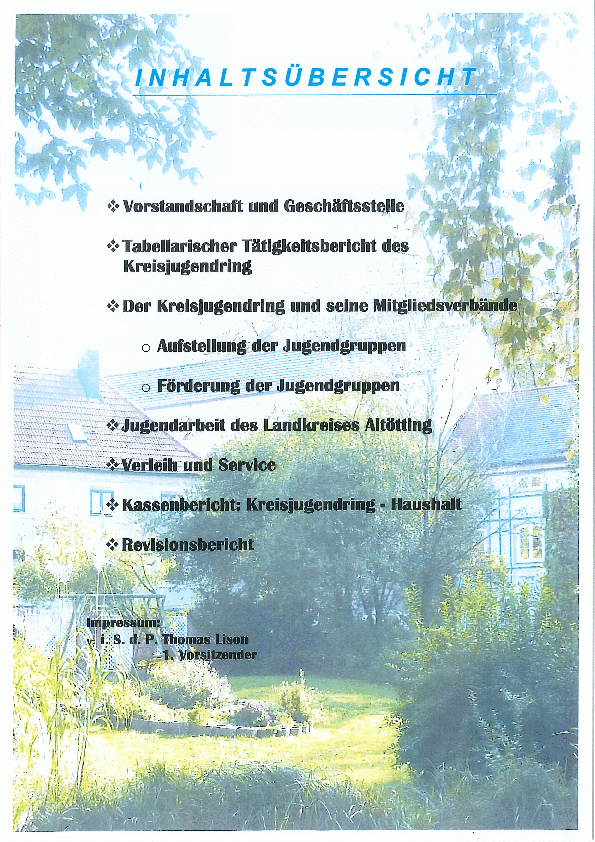 Jahresbericht KJR Altötting